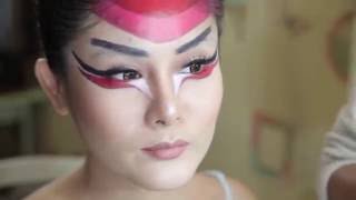 Body Painting Dragon lady Yakuza Jakarta , Face Painting Jakarta, Body Art, indonesia