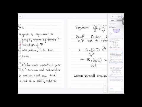 TRHW01 | Prof. Karen Vogtmann | Graph complexes II