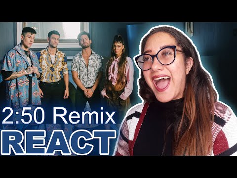 MYA, TINI & DUKI - 2:50 Remix (Official Video) | REACCIÓN / REACT | O MUNDO DOS REACTS