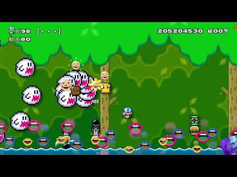 Super Mario Maker 2 🔧 Endless Challenge 7297 - 7304