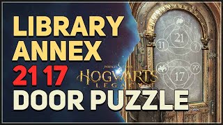 The Library Annex 21 17 Door Puzzle Hogwarts Legacy