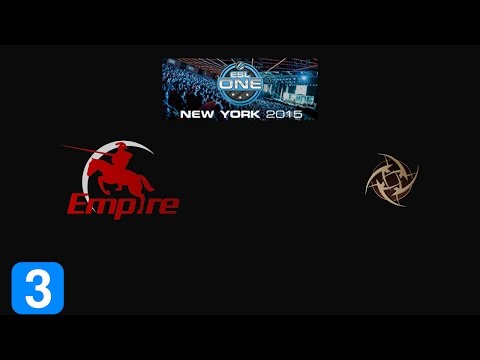 Highlights Team Empire vs -Ninjas-in-Pyjamas- Game 3- ESL One at New York Super Week