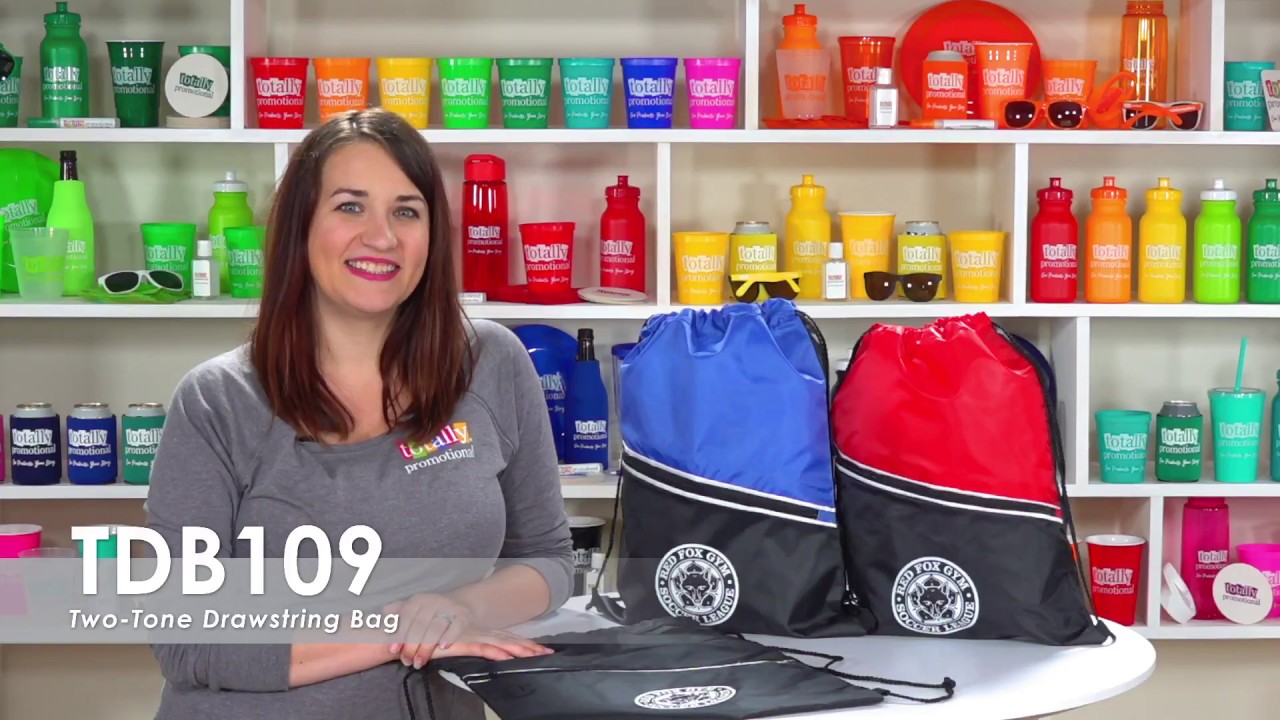 Two-Tone Drawstring Bag | TDB109