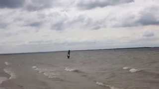 preview picture of video 'Windsurfing on Lake Diefenbaker 2'