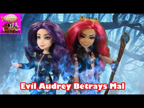Evil Audrey Betrays Mal - Episode 47 Disney Descendants Friendship Story Play Series