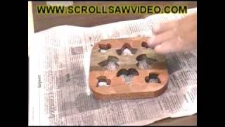 preview picture of video 'Woodworking - Scroll Saw Patterns - Apply & Removal'