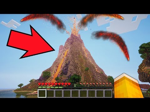 МАЙНКРАФТ, НО КАЖДУЮ МИНУТУ ПРОИСХОДИТЬ КАТАСТРОФА ИЗ-ЗА ВУЛКАНА MINECRAFT МУЛЬТИК