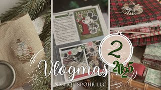 Vlogmas Day 2: Crafting Adorable Fabric Bows!