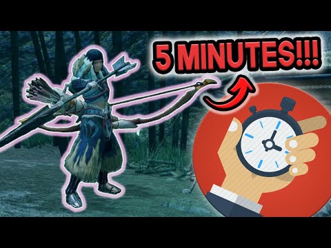 5 Minute Bow Guide | Monster Hunter Rise | No Nonsense Weapon Guide Series