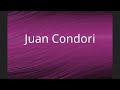 Juan Condori