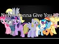 Never Gonna Give You Up голосами MLP (GrayLight ...