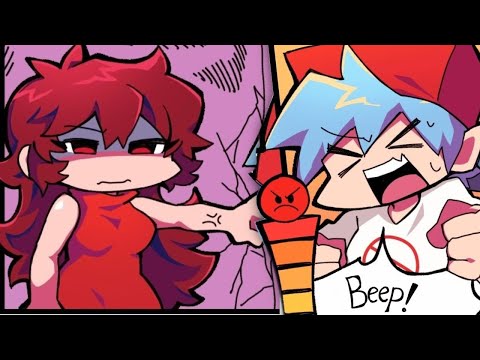 Boyfriend and Girlfriend FIRST Argument! (Friday Night Funkin' Comic Dub)
