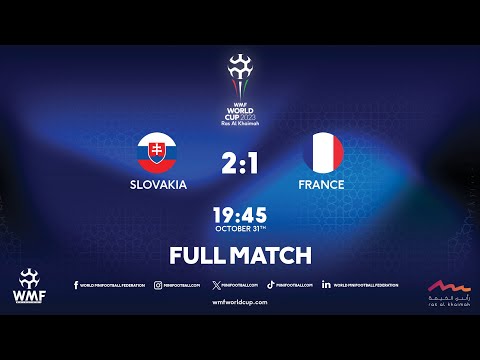 WMF World Cup 2023 I Day 6 I Slovakia - France I Full match