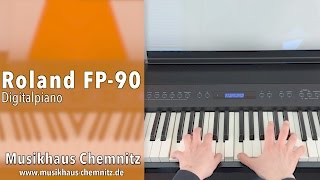 Video thumbnail for Roland FP-90 Demo Musikhaus Chemnitz by Musikhaus Chemnitz