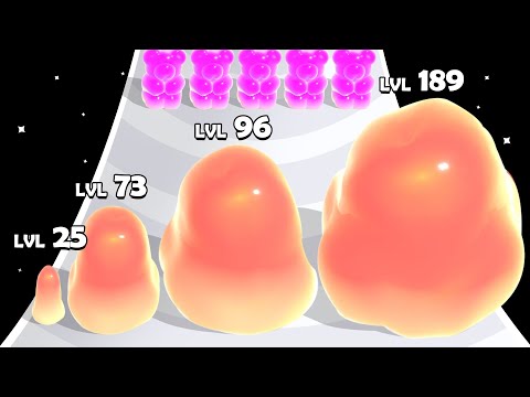 JELLY RAID: Level Up Jelly - ASMR Gameplay (Max Level)