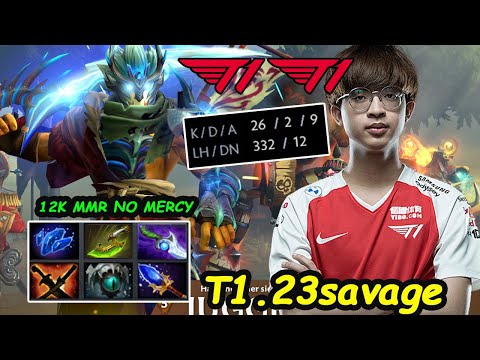 T1 23savage Juggernaut 12K MMR - Insane Right Click Empower Combo No Mercy Blade Dota 2 pro Gameplay