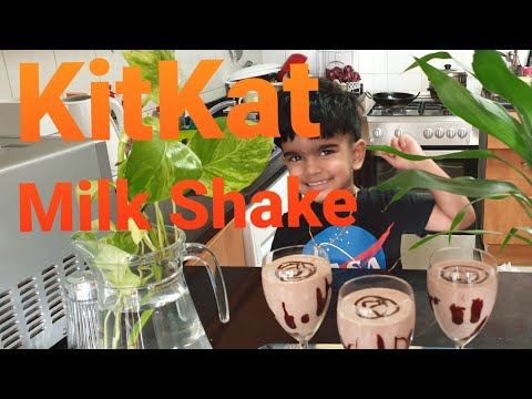 KitKat Milk Shake by Junior Chef- Nilay Adheen