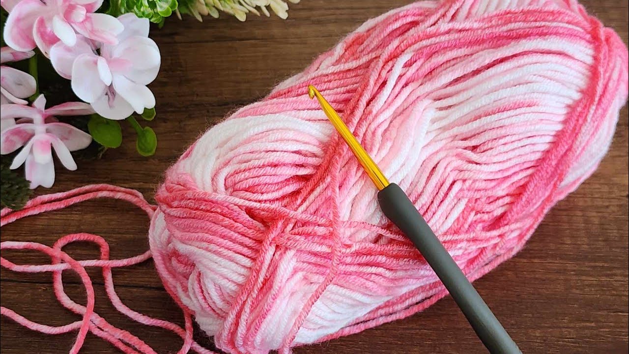 ⚡My grandmother taught me this beautiful stitch! A very easy and beautiful crochet pattern