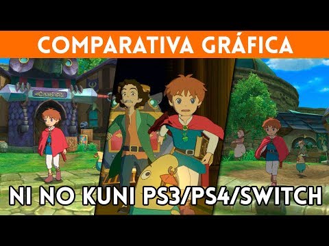 PS3 vs Switch vs PS4: Ni No Kuni Remastered - Comparativa gráfica
