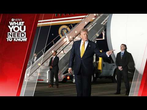 Trump Snuck Off Air Force One. What You Need To Know - August 11