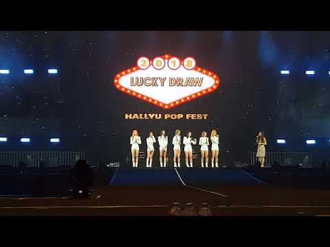 [180909] HallyuPopFest 2018 DreamCatcher Part 5/16 - Lucky Draw Giveaway Part 2