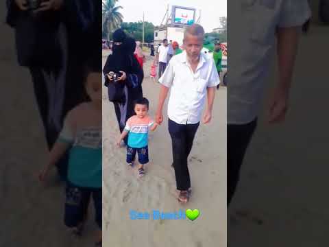 Papa Imad at Sea beach✌️✌️