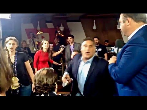 Alex Jones Crashes the Young Turks (All Angles)