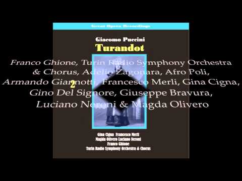 Turandot : Act 3: Cosi commanda Turandot