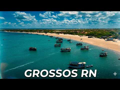 Descubra GROSSOS RN: Onde o Vento Move a Energia e o Mar Cria o Sal (Drone)