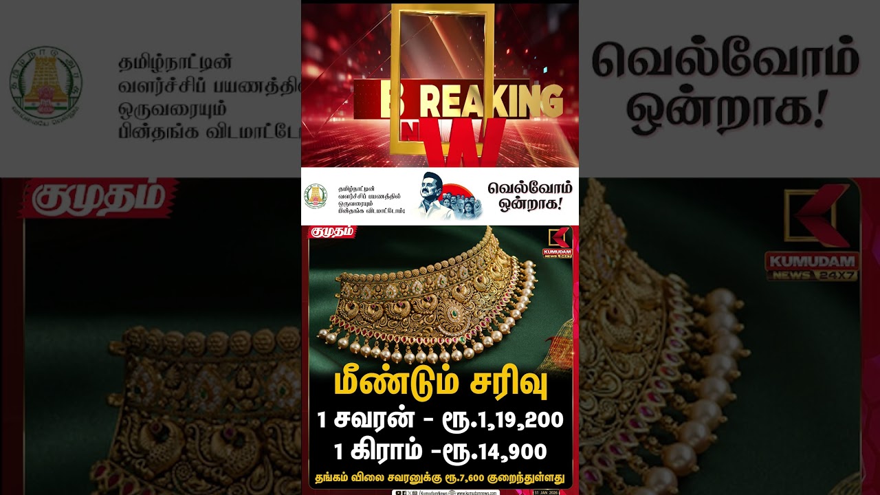 இன்று சரிந்த சவரன் தங்கம் விலை | Gold Rate Update | Kumudam News #astrology