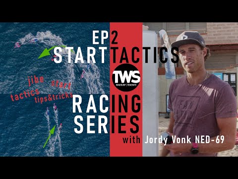 TWS Racing Series EP2: Tactics of the START - pin end or the boat? Slalom windsurfing tips