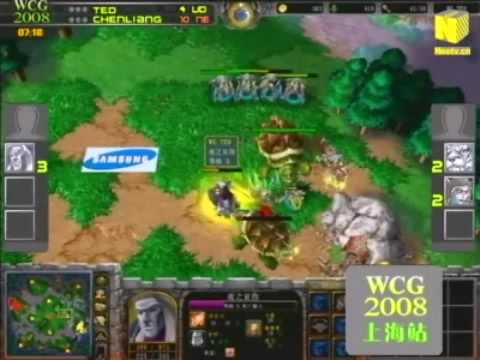 WCG 2008 China-GF WarCraft3 WE.TED vs. CHENLIANG - Round 1