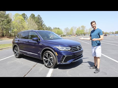 2023 Volkswagen Tiguan 2.0 SEL R Line: POV Start Up, Test Drive, Walkaround and Review