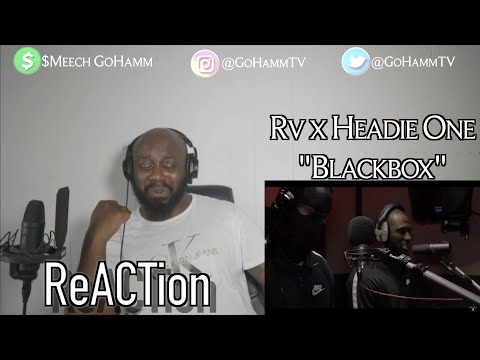 American Reacts | RV x HEADIE ONE - Blackbox [GoHammTV]