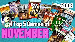 UKGN Top 5 Games of November 2008