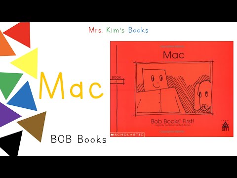 Mrs. Kim Reads Bob Books Set 1 - Mac (READ ALOUD)