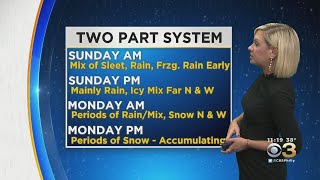 Philadelphia Weather: Winter Weather Advisory Now Expanded To Philly