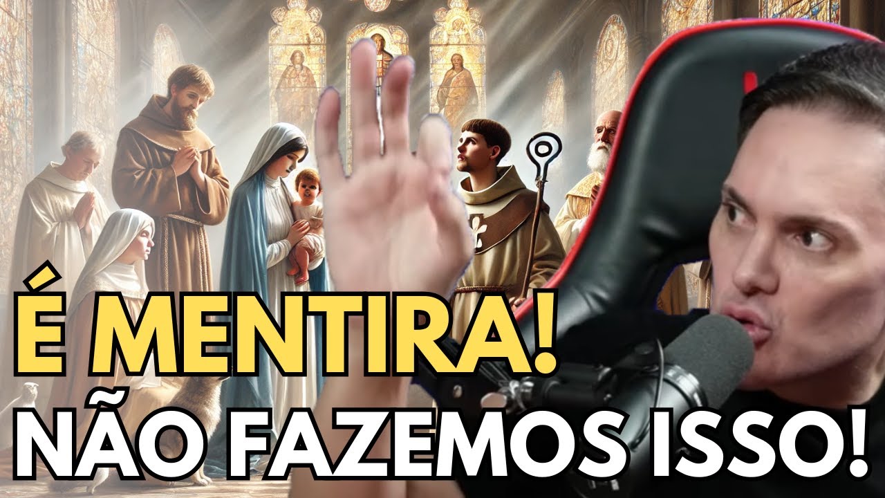 99% das Pessoas Acreditam Nessa MENTIRA Sobre os Santos | Padre Fábio Marinho Acaba Com a Falácia