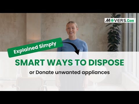 How to Dispose of or Donate Old Appliances Before You Move | Smart Moving Tips