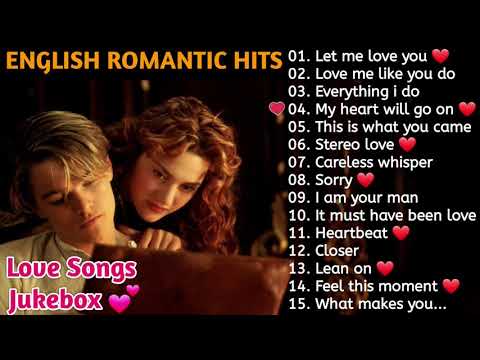 💕 ROMANTIC ENGLISH SONGS JUKEBOX || EVERGREEN SONGS🎵