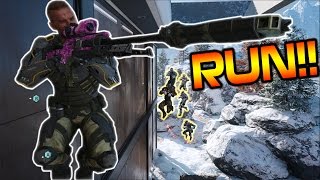 1 SNIPER vs 17 KILLERS!! RUNNING WITH CIZZORZ #24!! (Fun Custom Games w/ Subscribers)