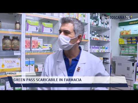 2021-07-23 FIRENZE - GREEN PASS SCARICABILE IN FARMACIA