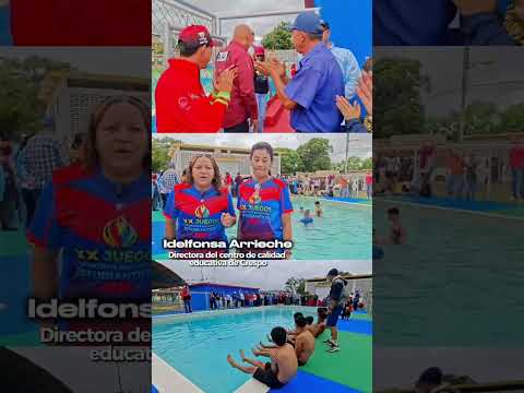 🏊🏻🥅GOBIERNO DE LARA Y ALCALDÍA DE CRESPO REHABILITARON ESPACIOS DEPORTIVOS