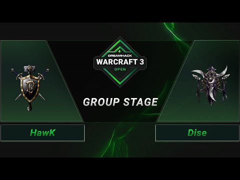WC3 - HawK vs. Dise - Groupstage - DreamHack WarCraft 3 Open: Summer 2021 - Europe