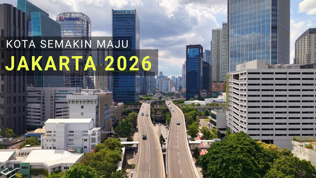 Jakarta City by Drone 2026, Melihat Deretan Gedung Pencakar Langit Terbaru