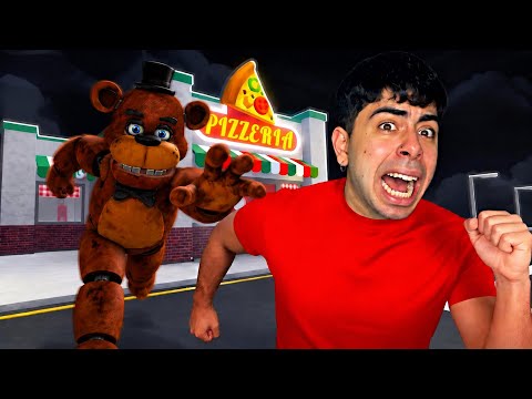 Ο FREDDY ΜΕ ΚΥΝΗΓΑΕΙ ΣΤΗΝ ΠΙΤΣΑΡΙΑ ΤΟΥ PAPA PIZZA ΣΤΟ ROBLOX!😱
