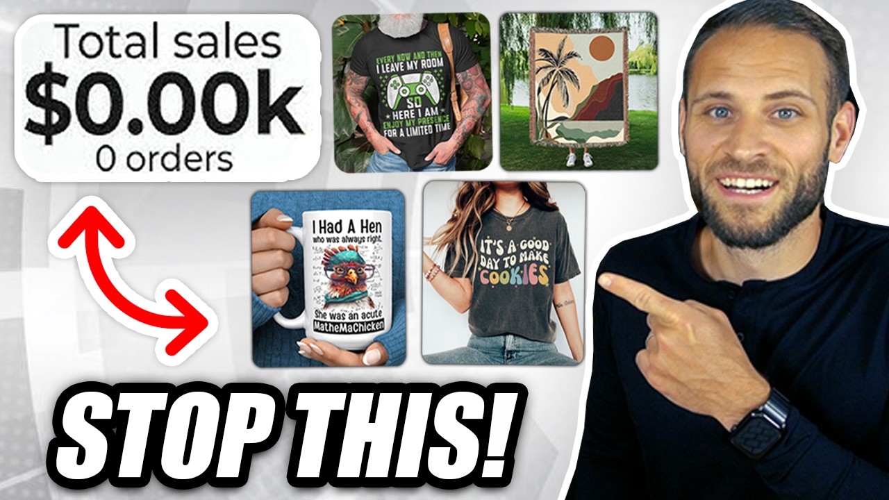 6 WORST Print On Demand DESIGN Mistakes To Avoid