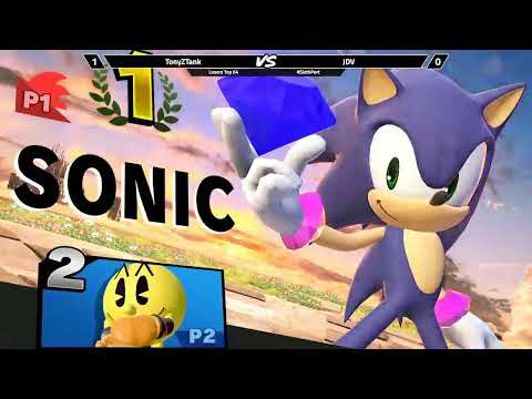 TonyZTank (Sonic) vs JDV (PACMAN) Port Priority 6 Singles Losers Top 64