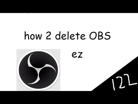 D:122 - How to Delete OBS
