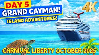 Grand Cayman Cruise Port Day | Carnival Liberty Day 5 | Excursions & Free Things to Do